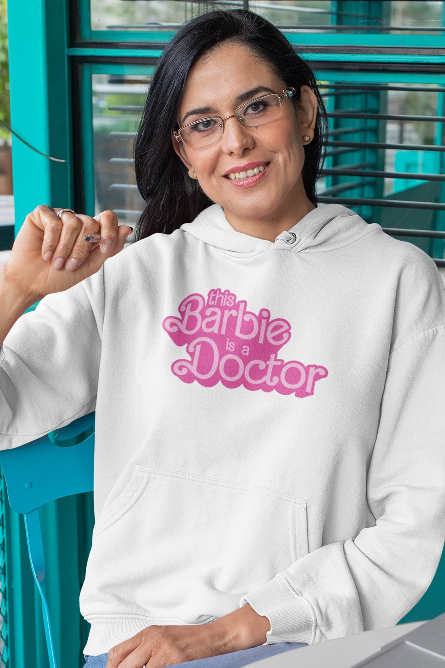 Barbie Doctor Womens Hoodie