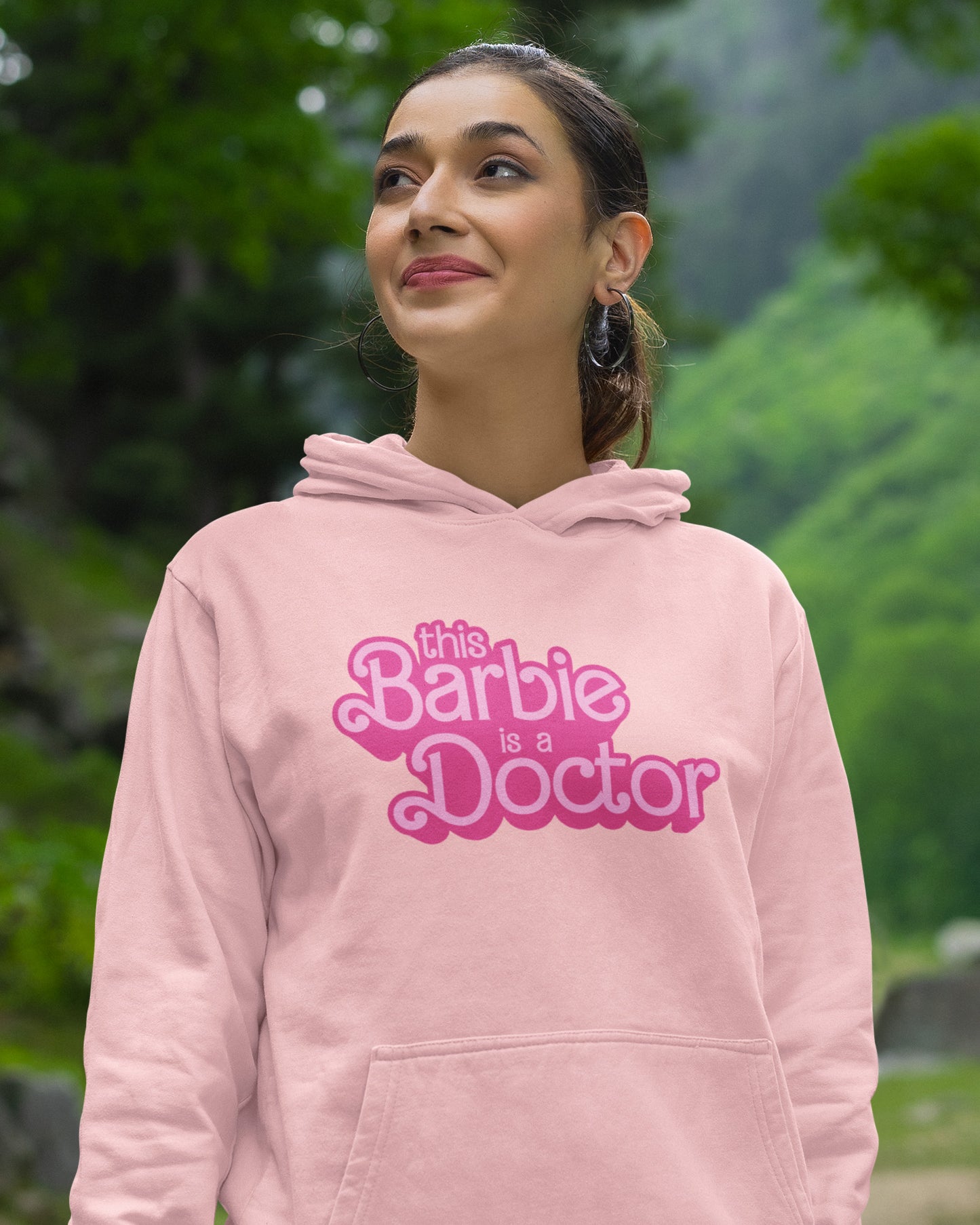 Barbie Doctor Womens Hoodie