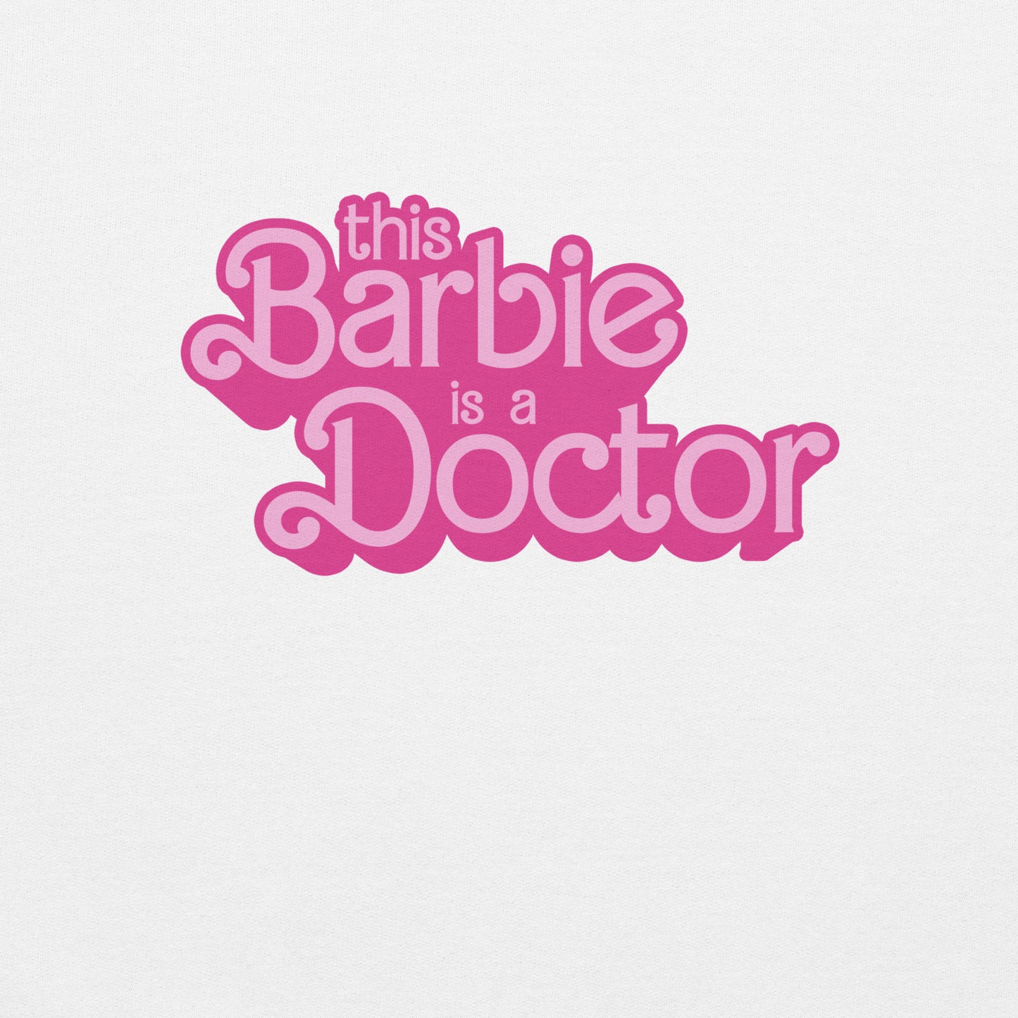 Barbie Doctor Womens Hoodie